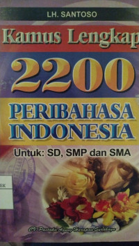 Image of Kamus Lengkap 2200 Peribahasa Indonesia
