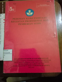 Image of Pedoman Keikutsertaan Kegiatan Profesional dan Pemberian STTPL 5.1