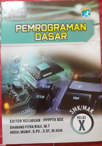 Image of Pemrograman Dasar untuk SMK/MAK Kelas X