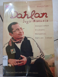 Image of Dahlan juga Manusia