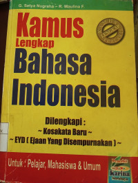 Image of Kamus Lengkap Bahasa Indonesia