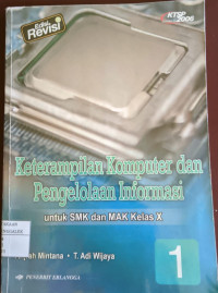 Image of Keterampilan Komputer dan Pengelolaan Informasi untuk SMK dan MAK kelas X