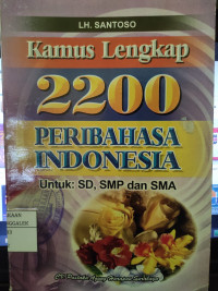 Image of 2200 Peribahasa Indonesia