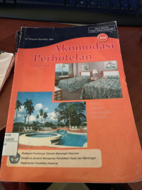 Image of Akomodasi Perhotelan Jilid 3