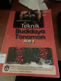 Image of Teknik Budidaya Tanaman Jilid 3