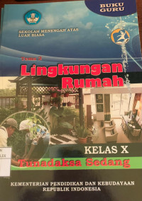 Image of Lingkungan Rumah (Tunadaksa Sedang) : Buku Guru