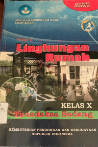 Image of Lingkungan Rumah (Tunadaksa Sedang) : Buku Siswa