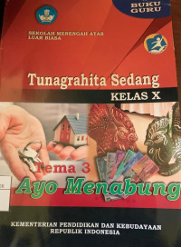 Image of Ayo Menabung (Tuna Grahita Sedang) : Buku Guru