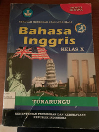 Image of Bahasa Inggris (Tuna Rungu) : Buku Siswa