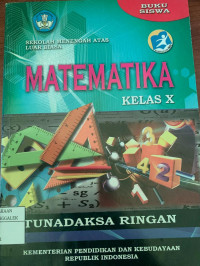 Image of Matematika ( Tunadaksa Ringan ) Kelas X : Buku Guru