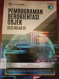 Image of Pemrograman Berorientasi Objek (C3) Kelas XI