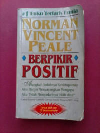 Image of The Power of Positive Thinking = Berpikir Positif