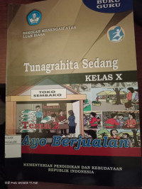 Image of Ayo Berjualan : SMALB Tunagrahita Sedang Kelas X Buku Guru